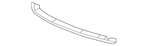 Right hood seal on the bumper of a Chevrolet Camaro 10-15