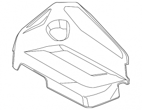 Ford Escape MK3 13-19 1.6T Engine Cover