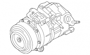 Air Conditioning Compressor Ford Edge 15-18 3.5