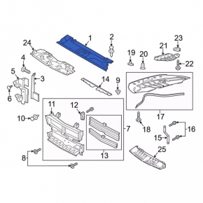Ford Mustang mk6 18 TV Cover - Rest