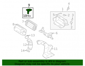 Mitsubishi Galant 04-12 Air Flow Meter