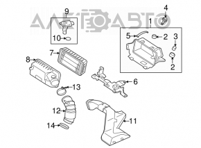 Mitsubishi Galant 04-12 Air Flow Meter