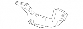 Exhaust manifold protection Mazda 3 19- 2.5 lower part