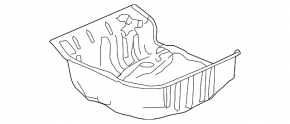 Trunk tray Honda HR-V 16-22