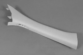 Front pillar trim upper right Jeep Grand Cherokee WK2 11-15 beige