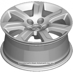 Wheel disk R18 Cadillac CTS 14 - chrome