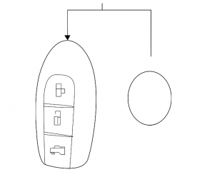 Nissan Altima 19-20 smart key with remote start