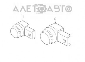 Rear Parking Sensor External Volvo XC90 16-19