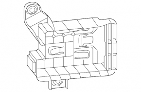 Blind Spot Sensor Bracket (BSM) Left VW Atlas 21-25
