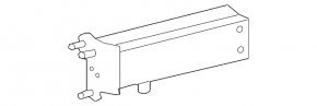 Right front subframe reinforcement for Lexus LS 18-23