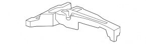 Foam plastic for VW Golf 15 tool - top