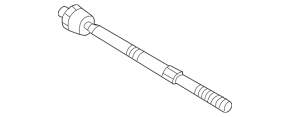 Steering rod left VW Tiguan 18-22