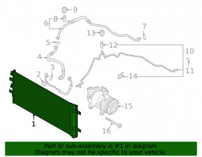 BMW 2 G42 23-25 M235i Air Conditioning Radiator Condenser