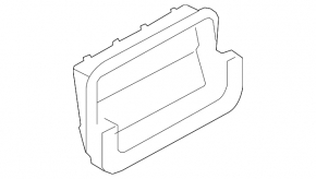 Right ventilation shield Subaru Forester 2013 SH