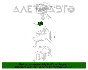 Relay block under the hood right Toyota Highlander 20-