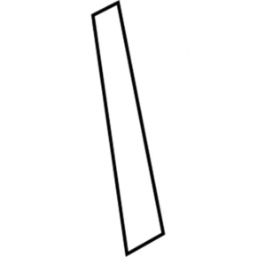 Door trim side rear left front Ford Fiesta 11-19 5d