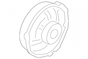 Lincoln Corsair 20-26 rear left door speaker