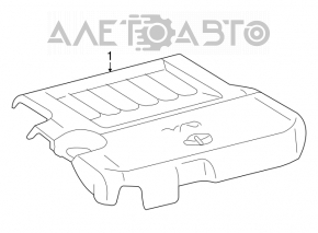 Toyota Highlander 08-13 3.5 Engine Cover