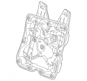 Front right window lift mechanism for Volkswagen ID.4 23-25