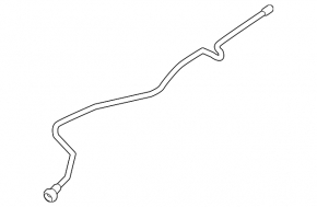 Automatic transmission cooling pipe BMW 5 G30 21-23 2.0T, 3.0T RWD intake