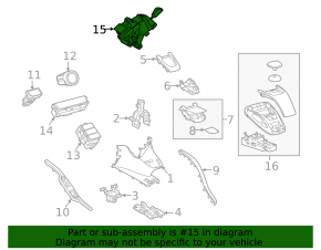 Gearbox shifter Lexus Hs250h 10-12