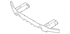 BMW X3 G01 22-24 Upper Front Bumper Reinforcement, M Sport