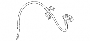 Front right brake hose for Hyundai Sonata 20-24