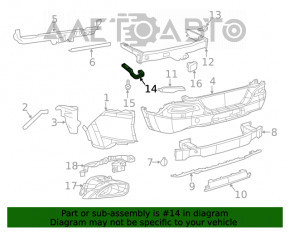 Jeep Compass 17-24 Trailhawk Rear Bumper Hook