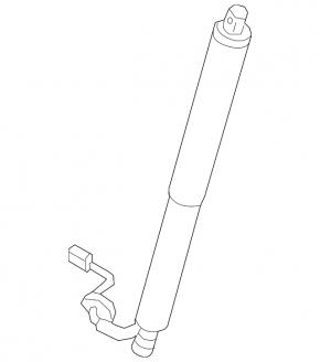 Left tailgate shock absorber Audi Q3 83A 19-25 electric
