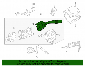 Steering column switch right Lexus GX470 03-09