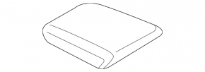 Audi A5 F5 18-19 armrest, brown leather with brown stitching, with bracket