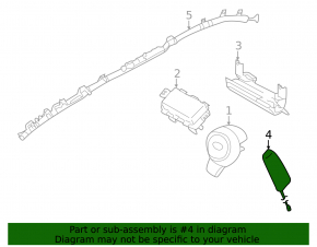 Airbag front right seat Subaru Forester 19-24 SK