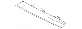 Grill molding lower right Mercedes GLS-class X166 13-16 chrome