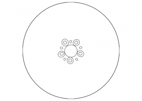 Wheel disk R19 x 8J ET61 Mercedes W167 GLE 350 450 20-24 curb