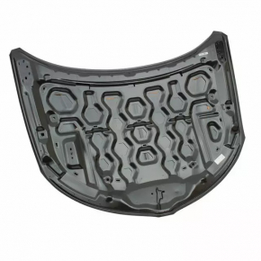 Hood bare Lincoln MKZ 13-16 silver UX