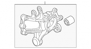 Rear right axle Mazda 6 18-21