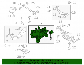 Rear right axle Mazda 6 18-21