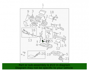 Heater resistor Mazda6 03-08