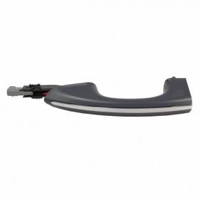 Door handle outer rear left Ford Edge 15- keyless with chrome Titanium