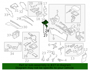 Mazda CX-5 17- Display Control Joystick