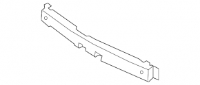 Upper wind deflector bracket for Ford Explorer 20-23 plastic