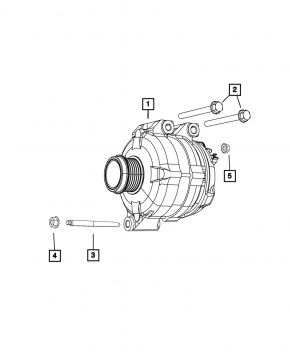 Dodge Journey 11-19 3.6 Generator Reconditioned