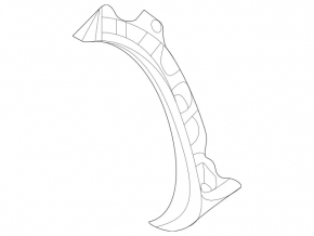 Right rear bumper bracket for Mercedes W167 GLE 350 450 20-24 AMG (package)