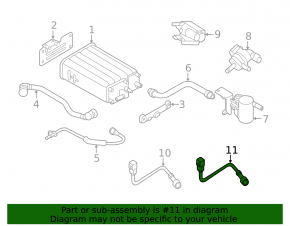 Lambda probe 2 for Hyundai Veloster 12-17