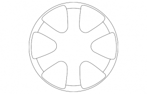 Wheel disk R15 x 6J 5*100 Toyota Prius 20 04-09