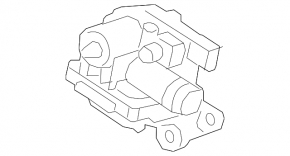 EGR valve Chevrolet Volt 11-15