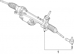 Left steering tip Kia EV6 22-24