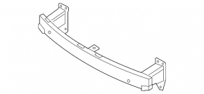 Hyundai Accent Front Bumper Reinforcement 18-22 EUR