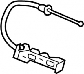 Nissan Pathfinder 13-20 Hood Lock Hook Without Cable