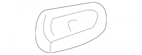 Front right outer handle cap for Toyota Highlander 2001-2007
